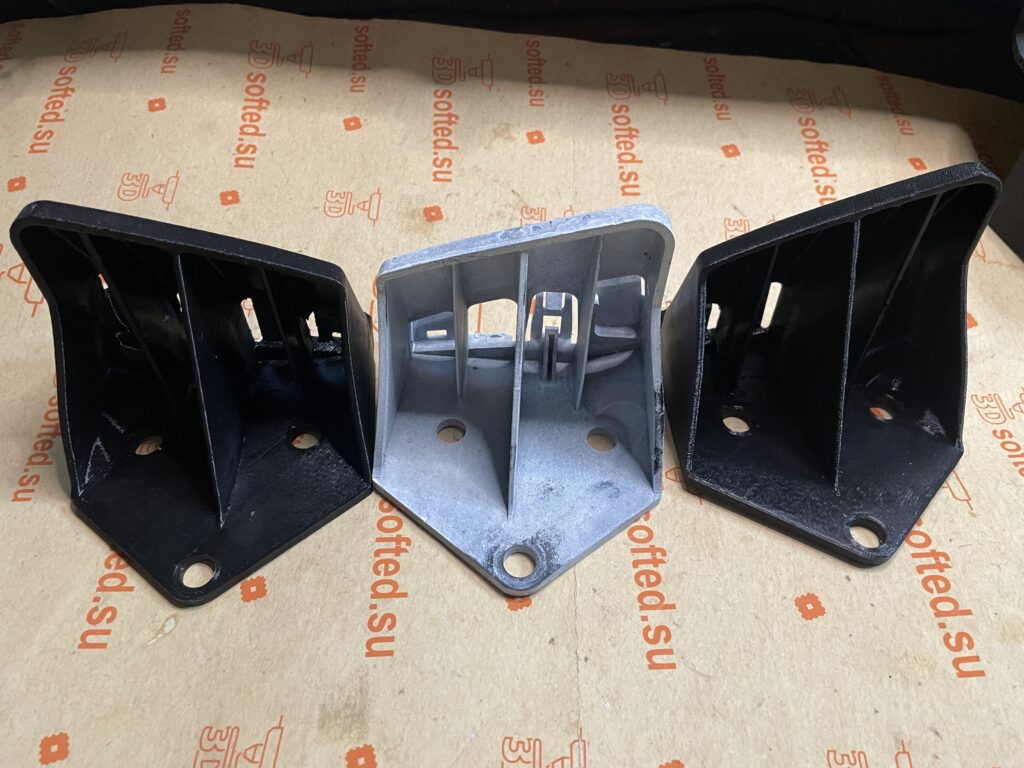 3D‑сканирование и 3D‑печать заднего крепления бампера Subaru Legacy BH5 5 3D‑печать заднего крепления бампера Subaru Legacy