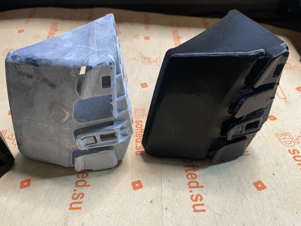 3D‑сканирование и 3D‑печать заднего крепления бампера Subaru Legacy BH5 3 IMG 5410