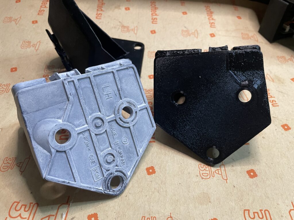 3D‑сканирование и 3D‑печать заднего крепления бампера Subaru Legacy BH5 2 IMG 5411