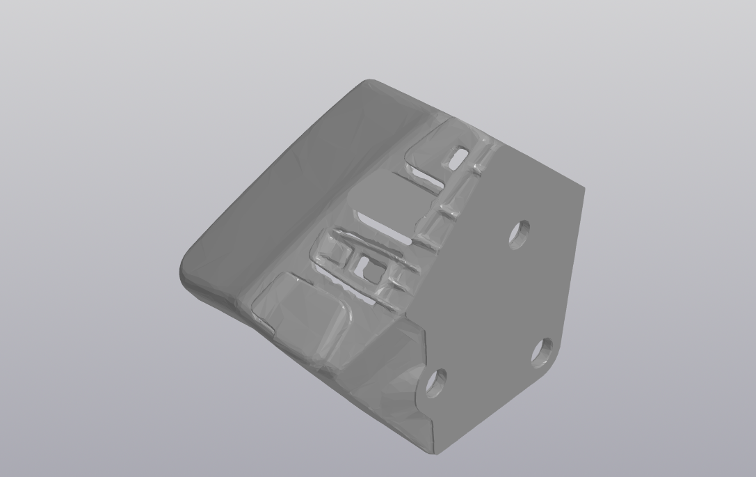 3D‑модель: Заднее крепление бампера Subaru Legacy BH5 (STL) 3 3D‑модель: Заднее крепление бампера Subaru Legacy BH5 (STL) — изображение 3