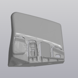 3D‑модель: Заднее крепление бампера Subaru Legacy BH5 (STL)