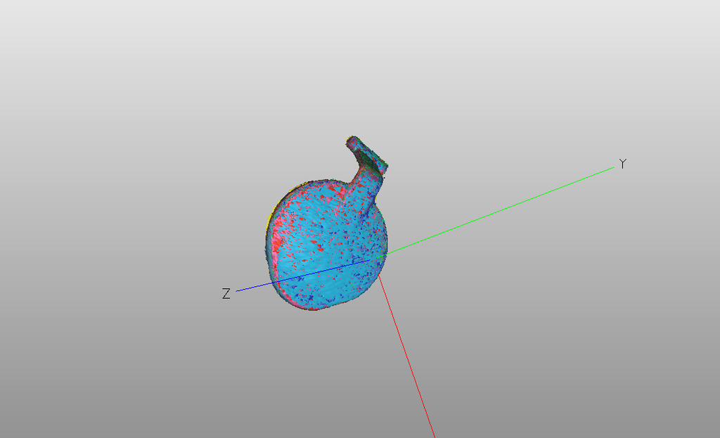 3D сканирование заглушки переноски Schneider Merten 7 screenshot 1