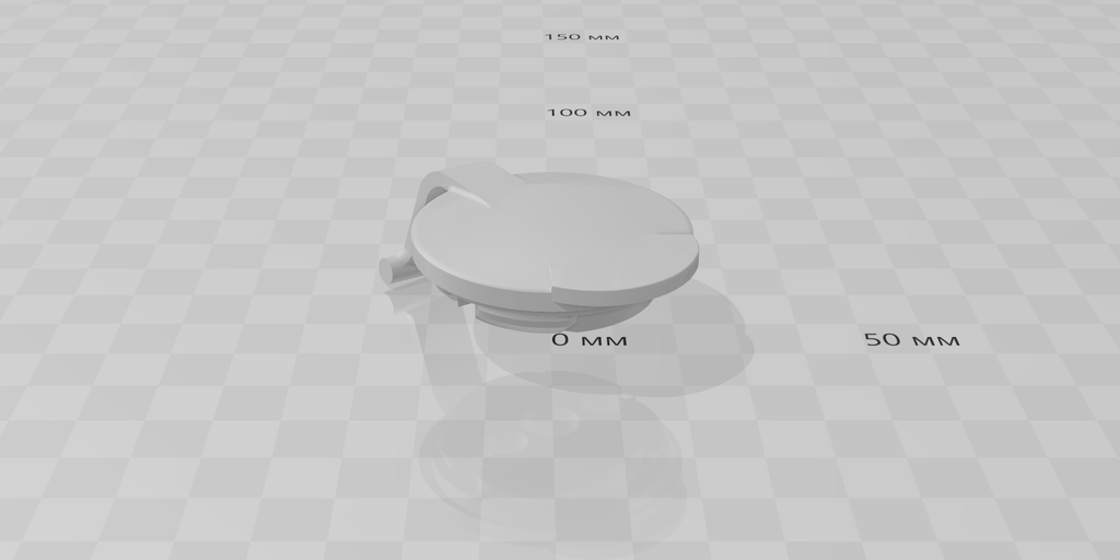 3D сканирование заглушки переноски Schneider Merten 10 screenshot 4