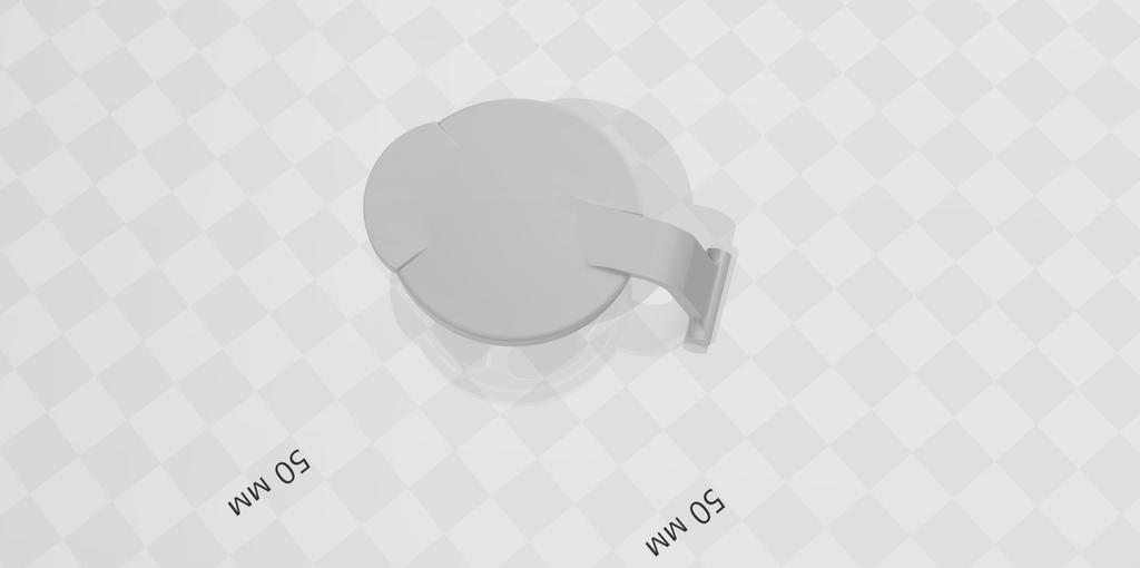 3D сканирование заглушки переноски Schneider Merten 12 screenshot 6